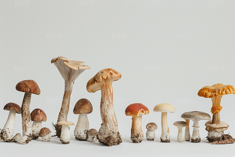 菌菇美食蘑菇摄影图