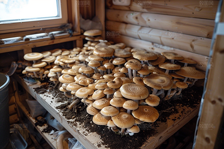 菌菇美味鲜味摄影图