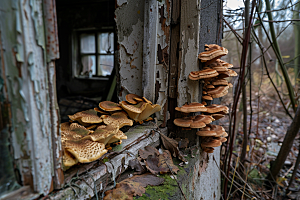 菌菇美味采菌子摄影图