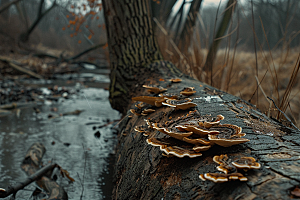 菌菇山珍山野摄影图