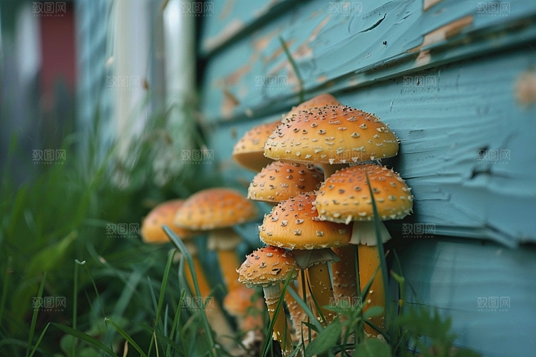 菌菇食材美味摄影图