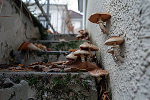 菌菇新鲜山珍摄影图