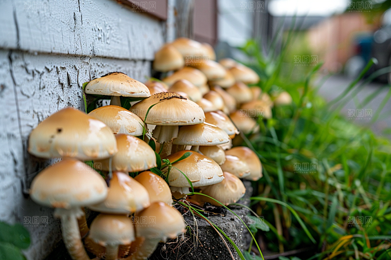 菌菇山珍高清摄影图