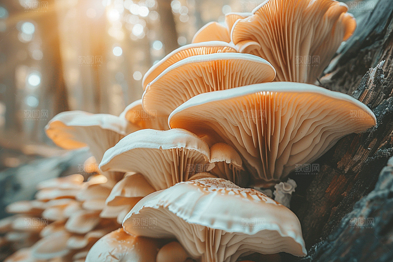 菌菇蘑菇新鲜摄影图