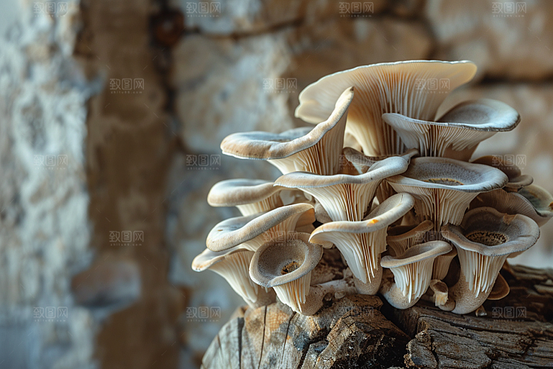 菌菇鲜味山林摄影图