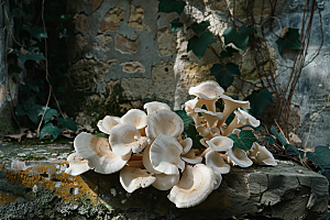 菌菇山珍菌类摄影图
