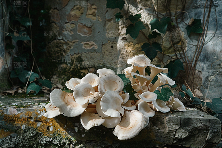 菌菇山珍菌类摄影图