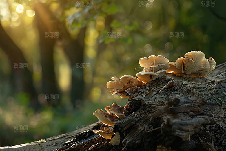 菌菇山珍新鲜摄影图