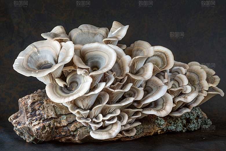 菌菇高清菌类摄影图