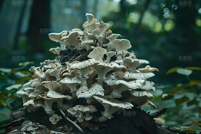 菌菇食用菌山珍摄影图