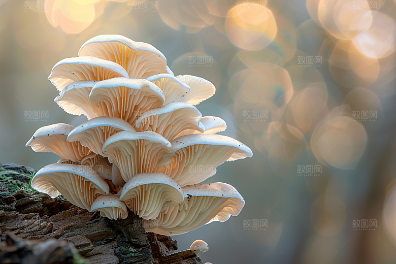菌菇美食菌类摄影图