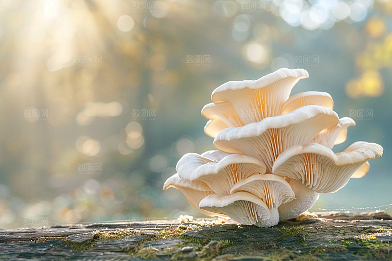 菌菇山珍食用菌摄影图