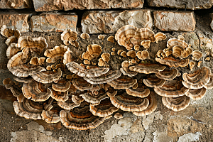 菌菇鲜味山珍摄影图