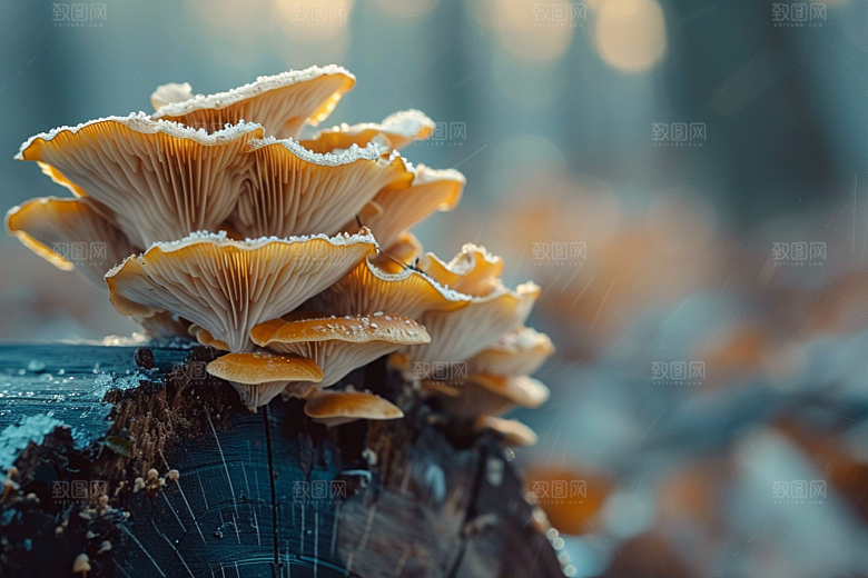 菌菇美食山林摄影图