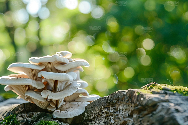 菌菇美味山林摄影图
