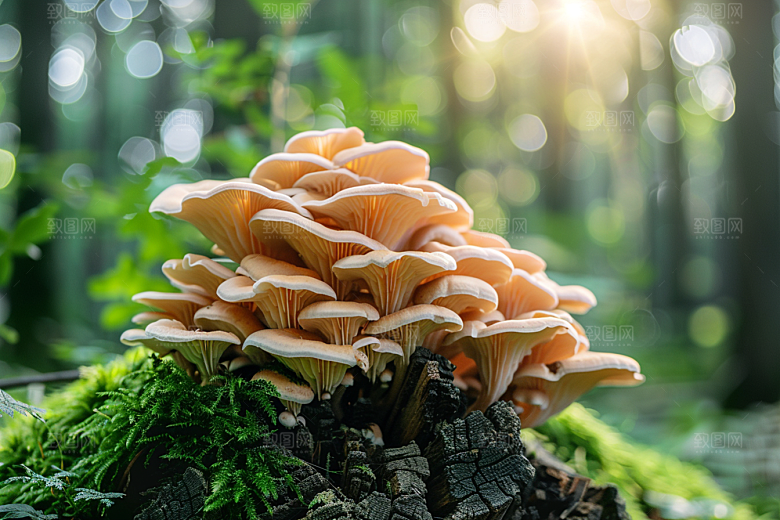 菌菇高清食用菌摄影图