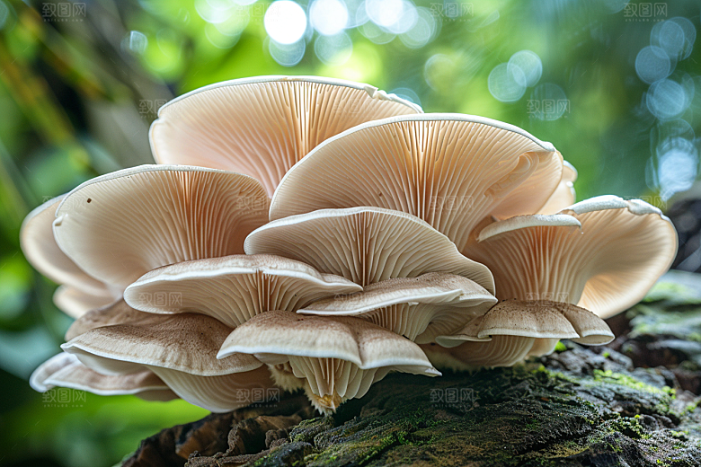 菌菇采菌子山野摄影图