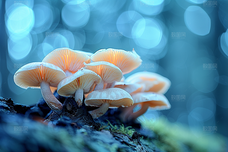 菌菇食材山野摄影图