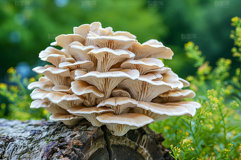 菌菇鲜味食用菌摄影图