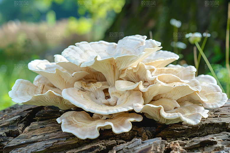 菌菇采菌子山珍摄影图