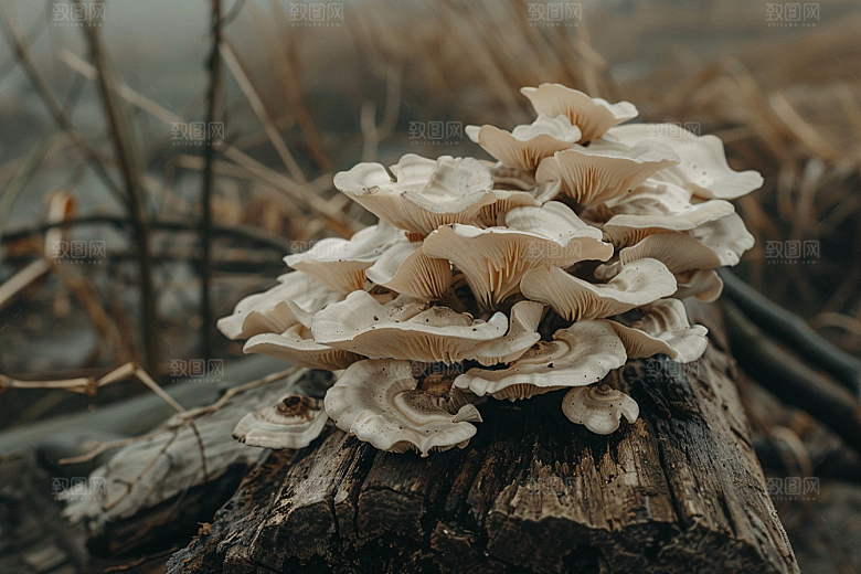 菌菇蘑菇美食摄影图