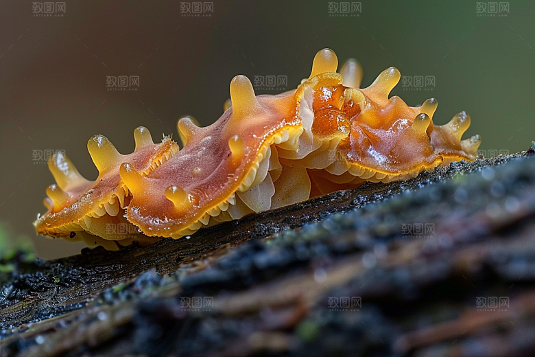 菌菇山林菌类摄影图