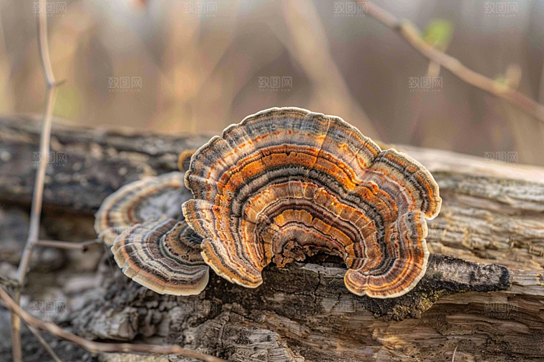 菌菇蘑菇山林摄影图