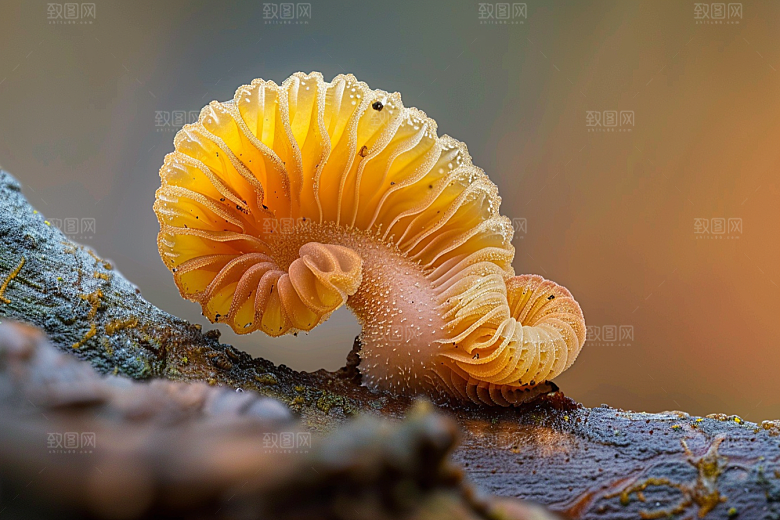 菌菇采菌子鲜味摄影图