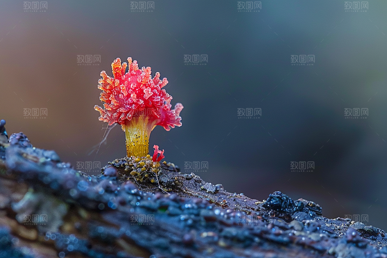 菌菇山林美味摄影图