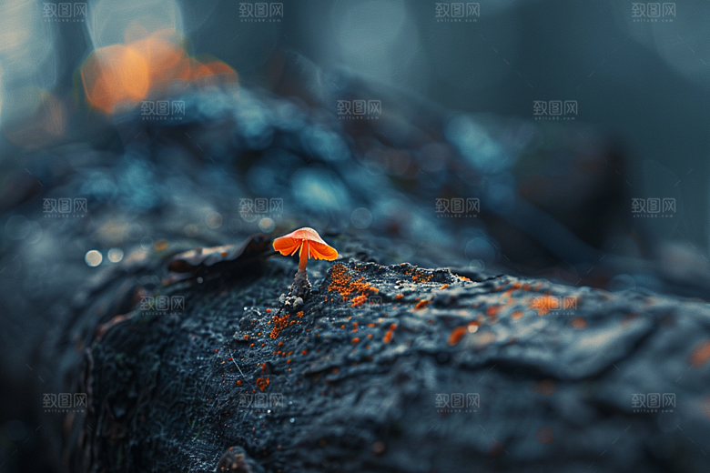 菌菇新鲜山野摄影图