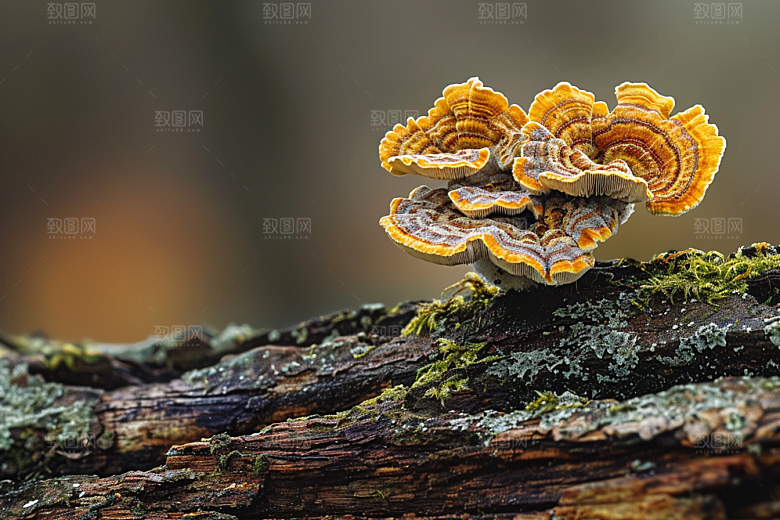 菌菇山林新鲜摄影图