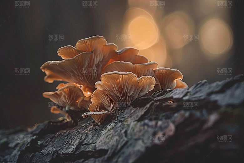 菌菇蘑菇高清摄影图