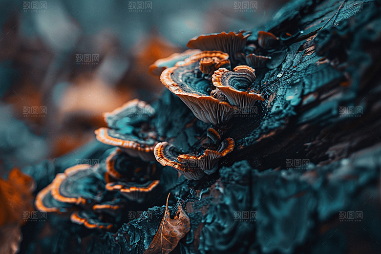 菌菇美食采菌子摄影图