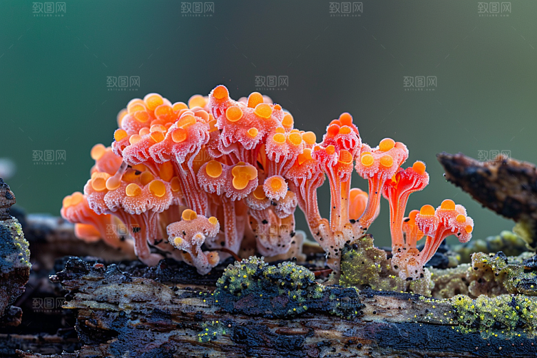 菌菇菌类蘑菇摄影图