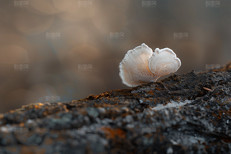 菌菇蘑菇食材摄影图