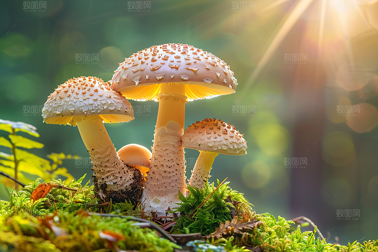 菌菇美味云南摄影图