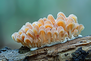 菌菇山珍采菌子摄影图