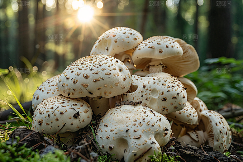 菌菇食材云南摄影图