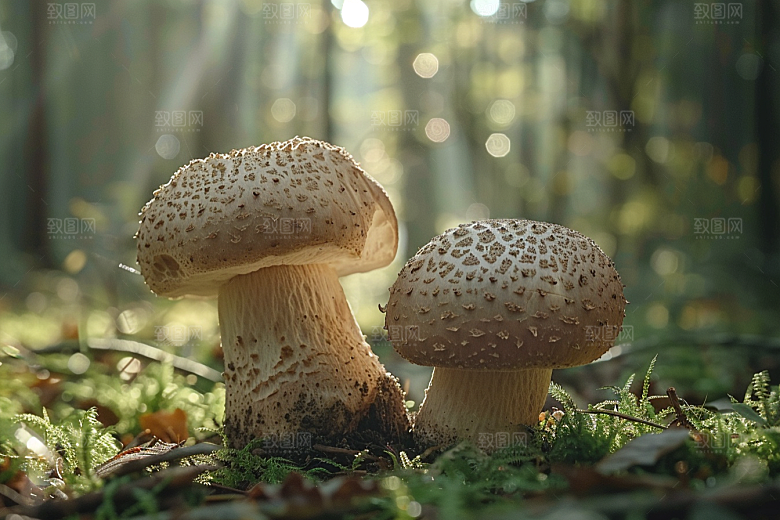 菌菇菌类新鲜摄影图