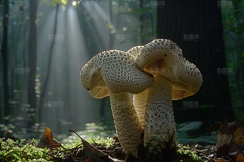菌菇食材菌类摄影图