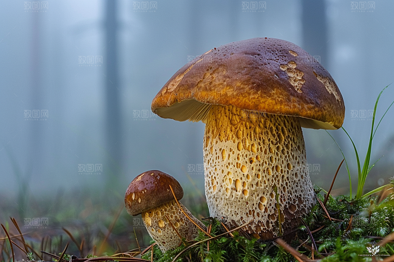 菌菇食材新鲜摄影图