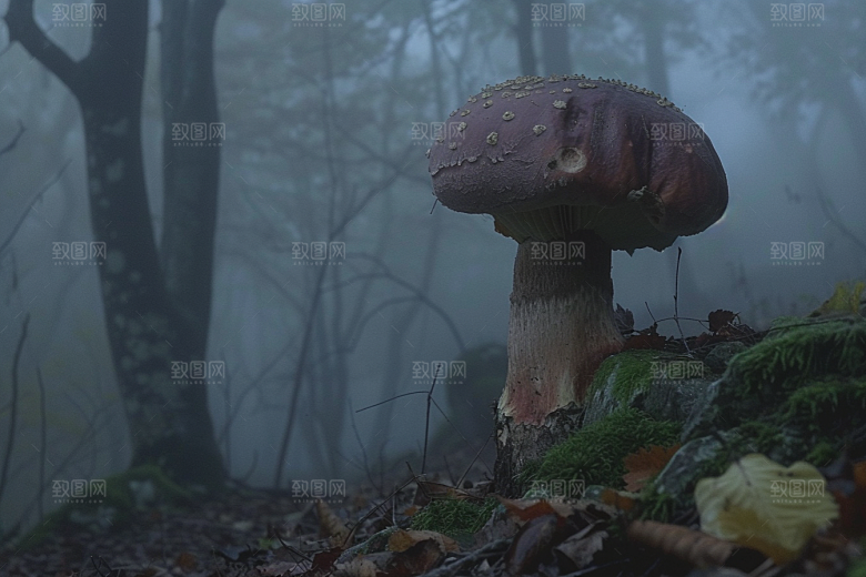 菌菇蘑菇菌类摄影图