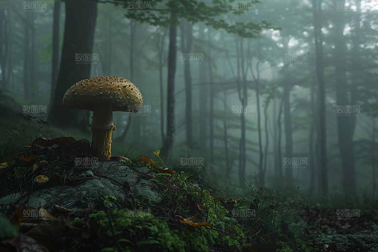 菌菇云南山野摄影图