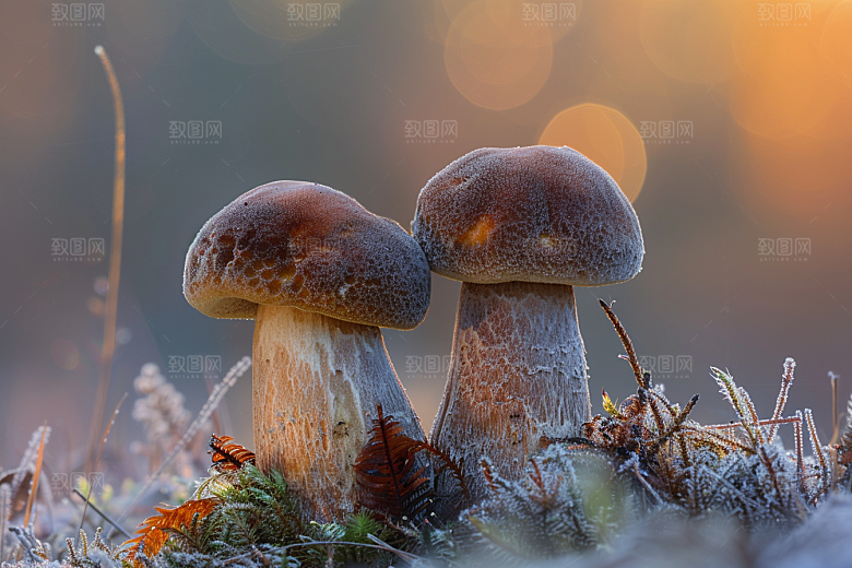 菌菇高清山野摄影图