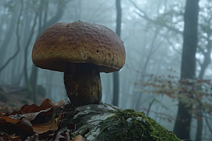 菌菇新鲜山林摄影图