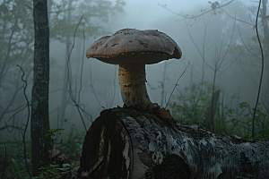 菌菇美味山珍摄影图