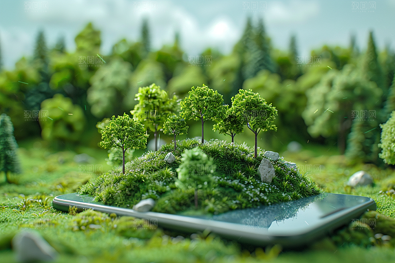 手机VR山水VR技术超现实模型