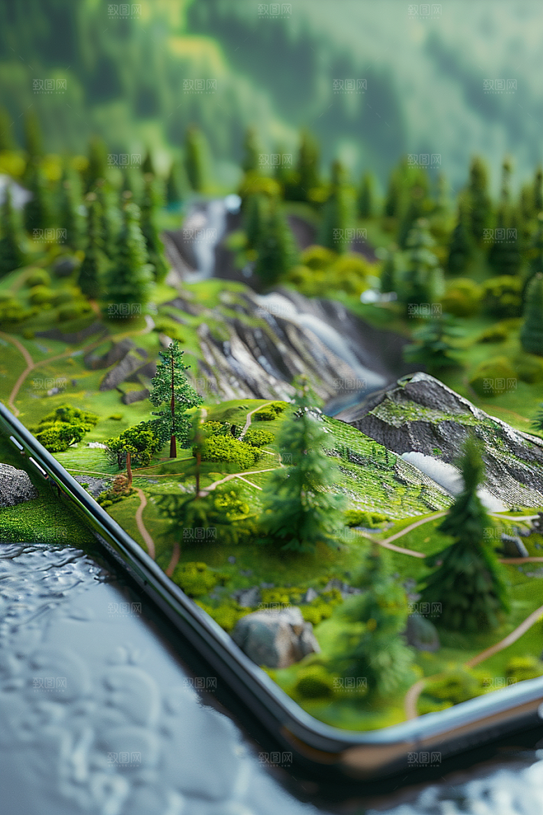 手机VR山水科技VR技术模型