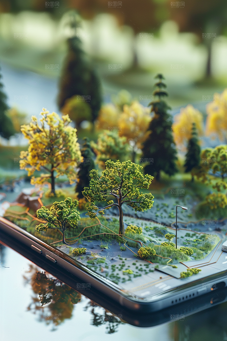 手机VR山水VR技术高清模型