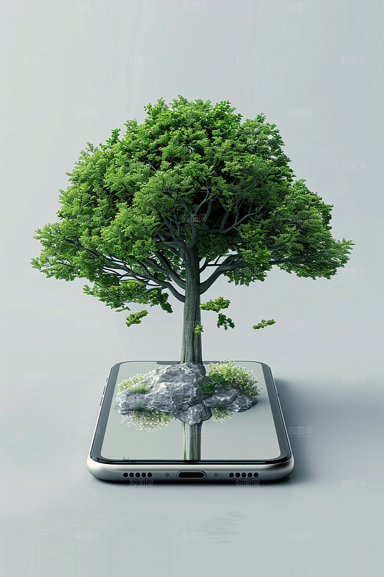 手机VR山水幻想风VR技术模型